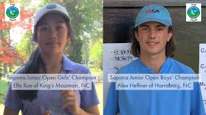 TYGA Triad Sapona Junior Open Final Results