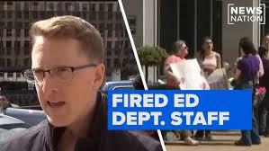 Fired Education Department staff say only given 30 minutes for goodbyes