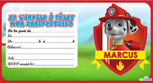 Invitation Anniversaire Pat Patrouille 123 Cartes Anniversaire Pat Patrouille Invitation Anniversaire Invitation Anniversaire A Imprimer