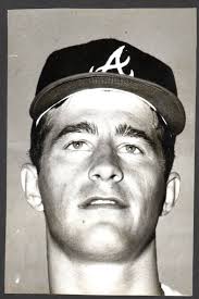 Dave Lobb ATLANTA BRAVES UNSIGNED 4-1/4 x 6-1/2 ORIGINAL B&W STAFF PHOTO #1