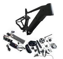 Light Carbon Fiber EMTB Enduro E Bike Frame - Mid Drive ...