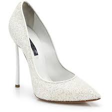 Casadei Glitter Blade Heel Pumps Wedding Shoes Pumps Wedding Shoes White Pumps Pumps Heels