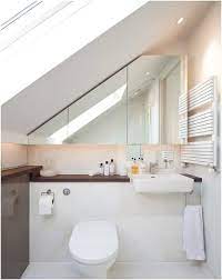 Desain Kamar Mandi Minimalis Kecil Dibawah Tangga Duduk Jongkok 2x2 Unik Murah Terbaru Small Attic Bathroom Sloped Ceiling Bathroom Loft Bathroom