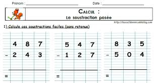 Soustraction avec retenue soustraction posée calcul écrit exercice math ce1 exercice ce1 evaluation math ce1 additions ce1 jeux mathématiques ce1 leçons et exercices sur les additions posées sans et avec retenue cp ce1 ce2 | le blog de monsieur mathieu. Span Class Leading 1 3 Text 2xl Text Green Success Working Span Sequence Soustraction Avec Retenue Ce1 284675 Sequence Soustraction Avec Retenue Ce1