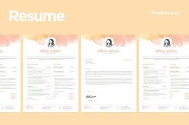Creative Resume Template 01 En 2020