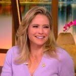 WornOnTV: Sara's red sleeveless top and embellished jeans