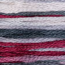One question that came up in the discussion of this new variegated thread from dmc was whether or not a list of corresponding solid dmc colors was available for color matching. Dmc Coloris 4513 Sku 517 4513 Stash Fabrics