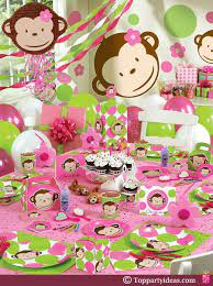 Interior design amazing ba shower decorations monkey theme inside size 2615 x 2063. Pink Mod Monkey Party Supplies With Pink And Green Polka Dots Monkey Theme Birthday Mod Monkey Birthday Monkey Birthday Parties