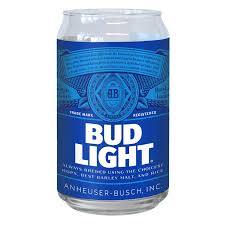 Bud Light Imitation Can Drinking Glass Bud Light Can Bud Light Beer Bud Light