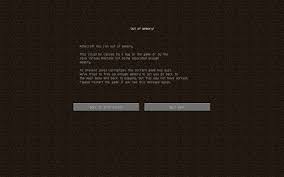 Search for the variable path and click . Mc 12949 Minecraft Ran Out Of Memory Java Lang Outofmemoryerror Jira