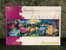 It measures 27 inches x 20 inches when completed and is proudly made in the usa. Clementoni Disney Princess Jigsaw Puzzle 1000 Pieces Furniture Home Living Home Decor Frames Pictures On Carousell