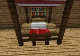 Hier ein tutorial, wie man in minecraft ein bett bauen kann, wo man später die nacht mit überspringen kann und dort startet man nachdem man gestorben ist. á… Himmelbett In Minecraft Bauen Minecraft Bauideen De