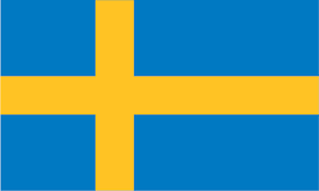 Sveriges flagga) consists of a yellow or gold nordic cross (i.e. Sweden Flag Lighting Global