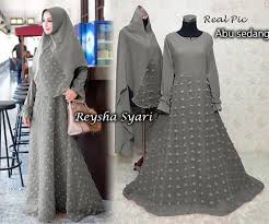 Anda tinggal pilih dan sesuaikan dengan acara yang akan anda datangi. Baju Gamis Rubiah 2018 Terbaru Reysha Gamisalya Com