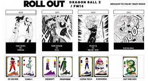 Short, baseball or long sleeve; Dragon Ball Z X Adidas Originals Full Collection Unveiled Straatosphere