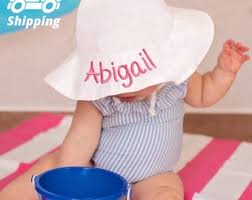 Baby Sun Hat Etsy