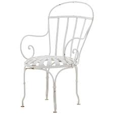Powder Coated White Metal Patio Chair Metal Patio Chairs Garden Chairs Metal White Metal Chairs
