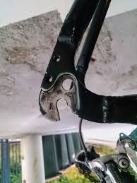 trying to find derailleur hanger for a custom road frame