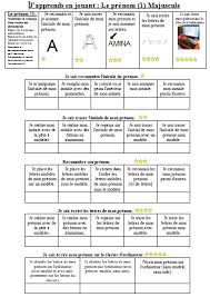 Brevet Feuille De Route Prenom Majuscule Feuille De Route Ecole Le Prenom