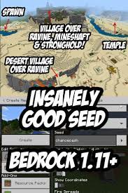 About 6 is good enough. Incredible Seed For Minecraft Bedrock Edition Pe 1 11 And Higher Two Villages B Minecraft Tips Minecraft Minecraft Redstone