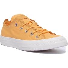 Imitation cuir textile semelle de propreté: Basket Converse 564111c Moutarde Pour Femme Moutard Cdiscount Chaussures