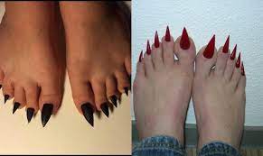 Nail art designs sync perfectly with any trend and from our collection you can draw inspiration for your next pedicure session. Stiletto Toe Nail Designs All The Rage Or Total Outrage Icepop