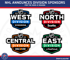 What does the divisional realignment look like? Nhl Reveals Logos Sponsors For Their Realigned Divisions Sportslogos Net News