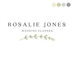Wedding Planner Logo Design Elegant Logo By Crookedlittlepixel Wedding Planner Logo Planner Logo Planner Logo Design