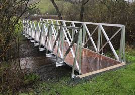 I bought a piece of property that has a creek in the front of the property. Trail Bridge Kits Atv Bridges Rollingbarge Com