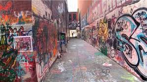 The Psychedelic Sides Of Graffiti Alley Ann Arbor