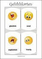 Gefühlskarten zum ausdrucken therapie / gefühlskarten pdf — save time editing documents :. Wie Geht Es Dir Gefuhlskarten Preschool Flash Cards Emotions Preschool Emotions Cards