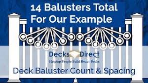 Maybe you would like to learn more about one of these? How To Calculate Your Deck Baluster Spacing And Total Youtube