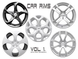 Car Rims Vol 1 By Plc Car Rims Volume 3 With Vray Materials 5 Diferent Models Of Car Rims All Models Are Subdivision Ready Yo Rims For Cars Car 3d Model