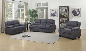 Topline Home Furnishings Grey Linen Sofa Walmart Canada Leather Living Room Furniture Living Room Leather Fabric Sofa