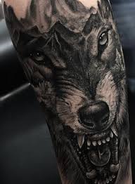 Black And Grey Wolf Tattoo Jaw Dropping Black Gray Wolf Tattoo Wolf Tattoo Design Grey Wolf Tattoo Beautiful Wolves