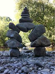 I Call It Fragility Rock Sculpture Stone Art Stone Cairns