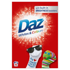 Gather delicate white items, such as sheer blouses, shirts, or undergarments. Daz Washing Powder Whites Colours 2 6 Kg 40 Washes Bestway Wholesale
