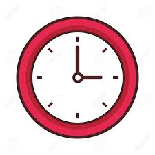 The word clock is derived (via dutch, northern french, and medieval latin) from the celtic words clagan and clocca meaning bell. Clock Time Cartoon Vector Illustration Graphic Design Royalty Free Cliparts Vectors And Stock Illustration Image 125855456