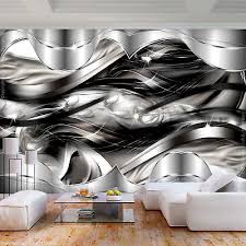 Vlies Fototapete Abstrakt 3d Effekt Diamant Schwarz Silber Tapete Wandbilder Xxl Tapeten Wandbilder Tapeten Fototapete