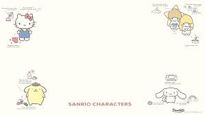 little twin stars wallpaper 2019 六月桌布台灣官方混合角色版 sanrio characters little twin stars star wallpaper