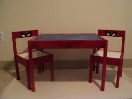 Spiderman Themed Ikea Children S Table With Images Interior Decor Shops Ikea Childrens Table Superhero Room