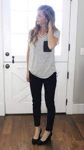What I Wore Black Wedges Outfit Skinny Clothes Wedges Outfit
