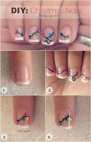 20 Easy Simple Christmas Nail Art Tutorials For Beginners Learners 2015 11 In 2020 Christmas Nails Diy Holiday Manicures Holiday Nails