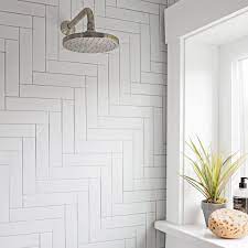 Matte White 2 X 8 Inch Subway Tile Metro Collection