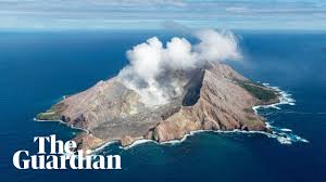 White island is west of caroline bay. New Zealand Volcano Fatal Eruption On White Island Youtube