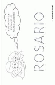 Imagenes de muñecas para dibujar faciles y bonitas is now becoming widely popular by friends all around us, one of these buddy. Colorear Escribo Mi Nombre Rosario Reseguir Tu Nombre Dibujo Para Colorear Gratis