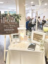 Rustic Communion First Communion Party Ideas Photo 13 Of 13 Holy Communion Party Communion Decorations First Communion Decorations