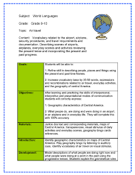 Worldlang Gif 507 654 Lesson Plan Templates World Languages Language Lessons