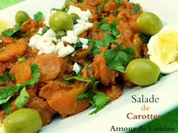 Salade De Carottes A La Chermoula Salade Carotte Salade Carotte