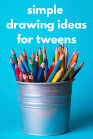 5 Open Ended Drawing Ideas For Tweens Art Activities For Kids Math Art Projects Art Therapy Activities